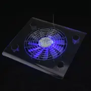 Ultra Quiet USB Notebook Cooler Cooling Pad Fans With LED RGB Lights For PS3