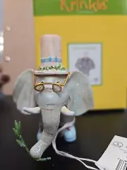 Dept. 56 Patience Brewster Noah's Arc Male Elephant Krinkles NIB