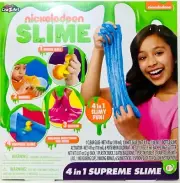 Cra-Z-Art Nickelodeon Slime 4in1 Supreme Slime Kit Ball Bubble Glitter Surprise