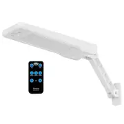 Solar Wall Light 60LEDs Remote Control IP65 - White