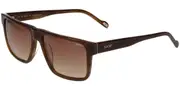 Joop! 7113 2117 Men's Sunglasses Brown Size 57