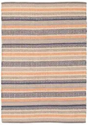 Vintage Hand Woven Kilim Rug 3'11" x 5'8" Traditional Wool Carpet