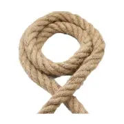 Versatile and Durable 1 Inch x 100 Ft Jute Rope - Ideal for Tug of War, Swing...