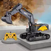 HUINA Toys 1/14 1592 RC Tracked Excavator Model 2.4G Radio Light Sound
