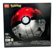 Mega Construx Pokémon Jumbo Poké Ball 303 Pieces
