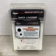 Supco Dual Temperature Data Logger DLTT NOS Made in USA