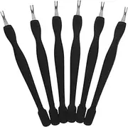 CANIGHT Sturdy Manicure Nail Tool Set 6pcs Exfoliating Tools for Cuticle and Foot Care