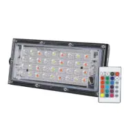100W 200W 300W RGB Flood Light Outdoor Spotlight Lighting IP65 Waterproof LED AC