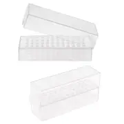 Multi-Purpose Storage Box 30/48 Holes Drill Bits Holder for Case Manicure T