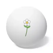 Floral Ping Pong Balls Set, Fun Sports Accessory, Game Night Decor, Unique Gift