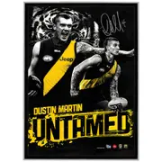 Richmond Tigers Dustin Martin Untamed Facsimile Print Framed