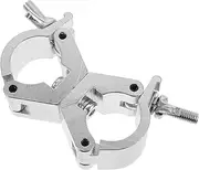 Totority Light Buckle Super Thick Tools Stands Cars Dowel Fake Tree Hot Pot Rack Slipcovers Ladle Generator Artificial Decoration Grips Cling Windscreen Spa Aluminum Alloy Silver