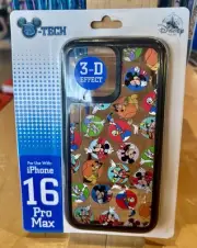 DISNEY PARKS Fab 5 Mickey & Friends Clear IPHONE 16 Pro Max CASE