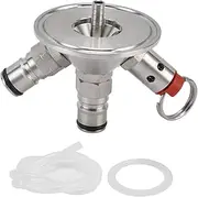 Mini Keg Dispenser, Stainless Steel Beer Spear Harmless Mini Beer Keg Dispenser Spear Brewing Equipment for Home