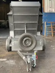 8x5 Tandem Hydraulic Tipper Trailer Free 1 Year Private Rego and Spare wheel