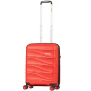 Delphin Wave Hardside Small / Cabin 55 cm Spinner Suitcase Red
