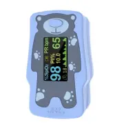 New Version Kids Pulse Oximeter Fingertrip, Blood Oxygen Saturation for Child...
