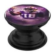 Justin Jefferson Minnesota Vikings Theme Custom Phone Holder Grip Stand