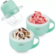 My Mug Ice Cream Maker Machine (Aqua) Multi-Purpose Soft Serve Ice Cream Machine