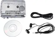 Lyaciomn Cassette Player Tape to MP3 Audio Music Converter Portable for Laptop and Personal Computers