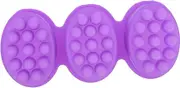 Soap Mold Soap Case Soaps Massage Tools Soap Mould Handmade Soap Massage Tool Mold Baking Mold DIY Mold Soap Making Mold Soap Silicone Molds Soap Massage Mold Purple ADOCARN