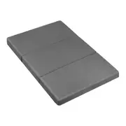 Bedding Foldable Foam Mattress Portable Mat Double - Dark Grey
