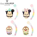 LOULOU LOLLIPOP 加拿大 迪士尼系列 冰淇淋 固齒器組 奶嘴鍊夾【YODEE優迪】