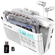 K7 Cassette Tape Player - Cassette to MP3 Converter - Portable - Built-in Mic...