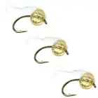 Premium Egg Fishing Lure - Glitter Egg- 3 Pack - Hook Size 14 - Fly Fishing Fly