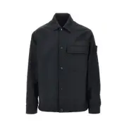 [STONE ISLAND] STONE ISLAND Flannel Ghost overshirt Man M M Blue