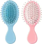 GTVGJH Massage Comb, Air Cushion Hairdressing Comb, Suitable for All Hair Types - Women, Men, Wet and Dry Hair - Pink