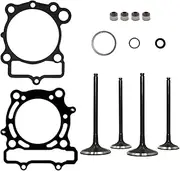 daili Store Compatible with Suzuki RMZ250 RM-Z250 RMZ 250 2004 2005 2006 Motorcycle Engine Parts Intake Exhaust Valve Stem Seal Cylinder Gasket Kit Set