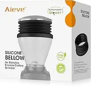AIEVE Upgrade Coffee Hopper Bellow Compatible for Baratza Encore Grinder, Silicone Hopper Blower for Baratza Encore ESP/Virtuosa+ Coffee Grinder, Accessories for Clear Grind Retention