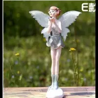 在飛比找松果購物優惠-花仙子天使擺件創意隔板時尚可愛吊腳娃娃擺設 (10折)
