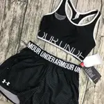 UNDER ARMOUR 運動內衣 運動褲 字母 黑白 女