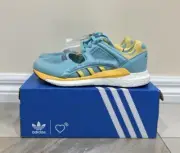 Adidas EQT Racing HM Human Made Aqua Blue Shoes Runners Mens Size US10 New ✅