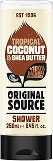 ORIGINAL SOURCE Coconut & Shea Butter Shower Gel, 250 ml