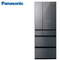 在飛比找Yahoo奇摩購物中心優惠-Panasonic國際牌 600公升六門變頻冰箱 雲霧灰 N