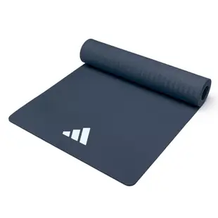 ADIDAS 輕量波紋瑜珈墊 8MM 瑜珈墊 運動軟墊 緩衝墊 室內健身 瑜珈 輕量化 波浪止滑 ADYG-10100