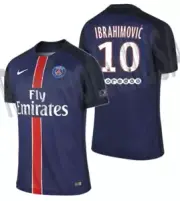 NIKE Z. IBRAHIMOVIC PARIS SAINT-GERMAIN PSG AUTHENTIC MATCH HOME JERSEY 2015/16