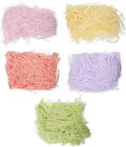 5 Box Raffia Boxes Decor Diy Filling Material Wedding Candy Box Paper