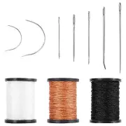 Upholstery Sewing Thread Kit,3 Rolls Upholstery Thread Heavy Duty Nylon Threa...