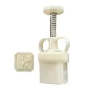 Bamboo Shaped Plastic Mooncake Stamps DIY Mooncake Moulds DIY Baking Accessories