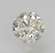 0.37 Carat G SI2 Round Brilliant Natural Enhanced Loose Diamond 4.34mm W VIDEO