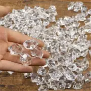 100X Acrylic Crystal Ice Rock Stones for Aquarium Vase Gems Home Decor