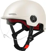 Kickstart Smart Helmet | Electric e-Scooter Accessories | Adult: Men, Women | Front and Rear LED Lights | Hoverboard Skateboard