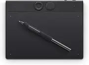 Wacom Intuos Pro Small, Digital Drawing Tablet, 21.5 x 16.3 cm, Pro Pen 3, 8192 Pressure Levels, USB-C and Bluetooth