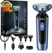 Electric Razor for Men'S Face, Mens Electric Shavers Cordless, USB Rechargeable