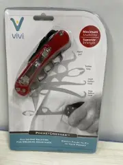 Zipper Pull and Button Hook Pocket Dresser and Dressing Aid for Assistance