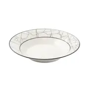 Abstract Print Ceramic Tableware Round Serving Dish Plate 8 cm